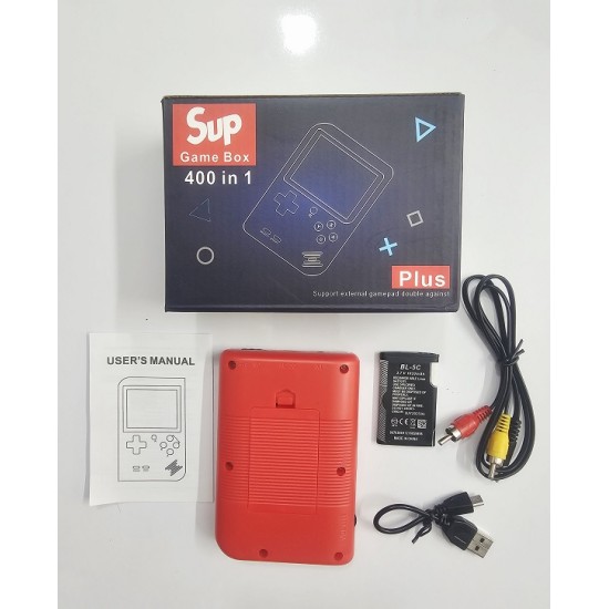 SUP Game Console Kids Game Player Red