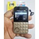 Tinstar T666 Mini Button Card Phone Gold