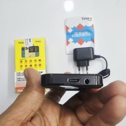 Tinstar T666 Mini Feature Card Phone Black