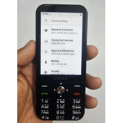 VMAX Note14 4G Android Button Phone 4GB RAM Black