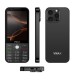 VMAX Note14 4G Android Button Phone 4GB RAM Black