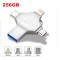 256GB 4 in 1 OTG Flash Drive Pendrive
