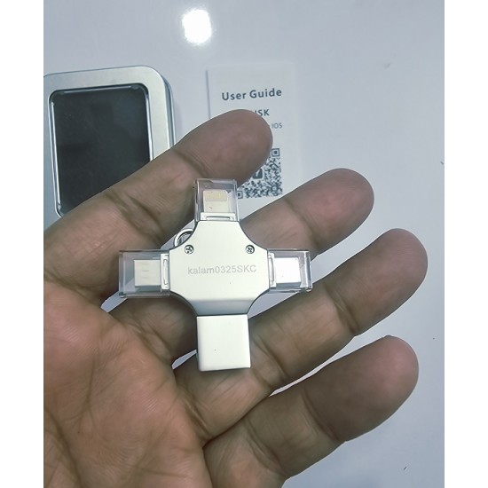 4 in 1 OTG Flash Drive Pendrive 128GB Memory