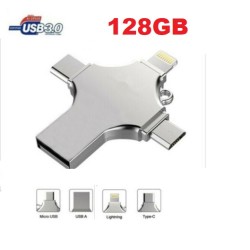 4 in 1 OTG Flash Drive Pendrive 128GB Memory