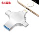 64GB 4 in 1 Multi-function OTG Usb Flash Drive Pendrive