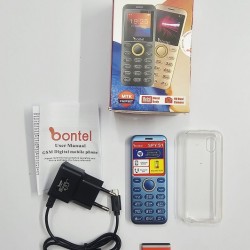 Bontel Spy S1 Mini Button Phone Metal Body Blue