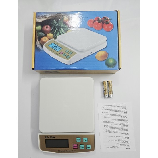 Sf400A Digital Kitchen Food Scale Personal Scale 10kg