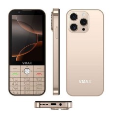 VMAX Note-14 Android Button Phone 4GB/64GB-Gold
