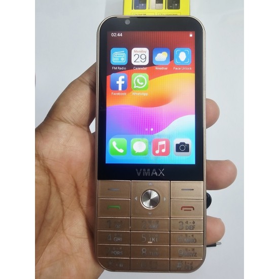 VMAX Note-14 Android Button Phone 4GB/64GB-Gold