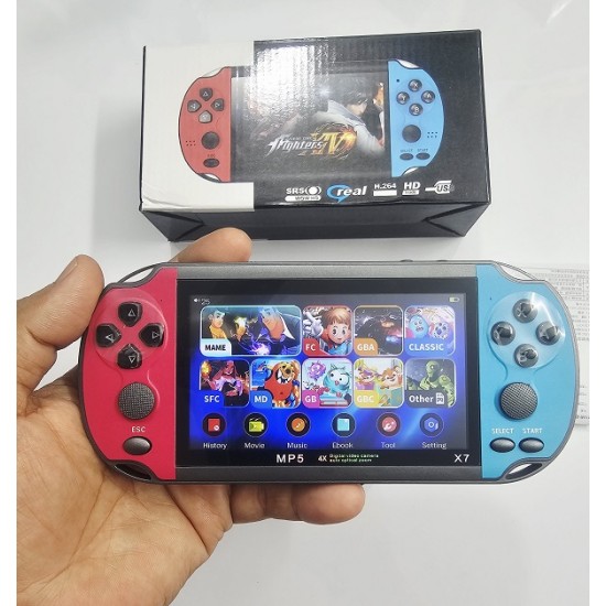X7 Handheld Console Console Kids Video Games 8GB