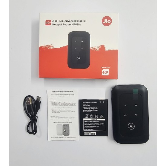 Jio MF680s 4G WiFi Mobile Hotspot Pocket Router