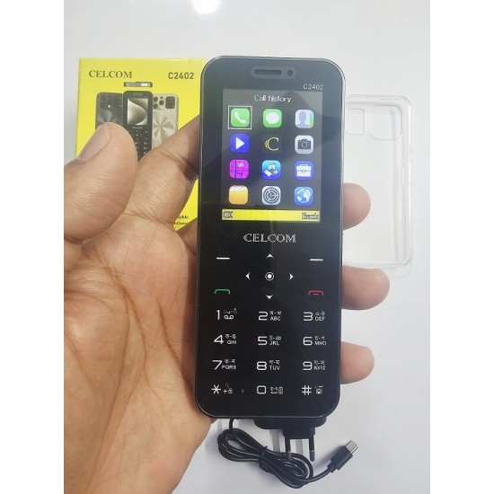 Celcom C2402 Button Phone Four Sim Black