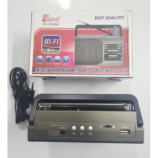 FEPE FP 1372BT FM Radio Player Multi Function Music Player