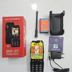 Micronex MX31 Antenna Phone Four Sim Magic Voice Black