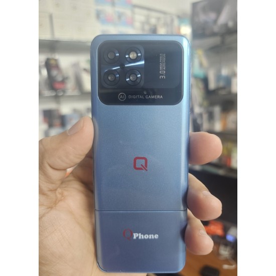 Qphone Q9 Touch Button Phone Blue