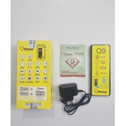 Qphone Q9 Touch Button Phone Blue