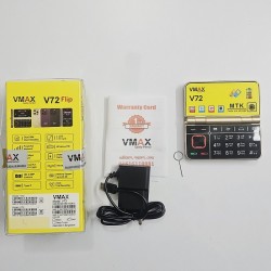 Vmax i72 flip Folding Phone Two Display Gold
