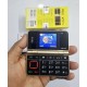 Vmax i72 flip Folding Phone Two Display Gold