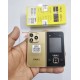 Vmax i72 flip Folding Phone Two Display Gold