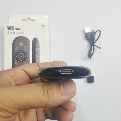 W1 Plus Wireless Air Mouse Remote with Keyboard Voice Control