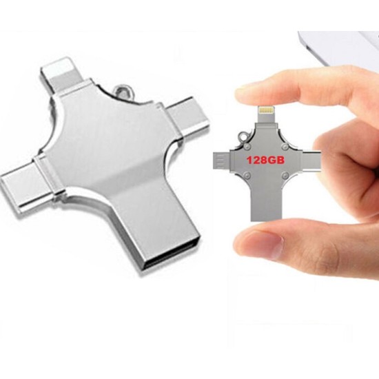128GB ALL in 1 OTG Flash Drive Pen Drive
