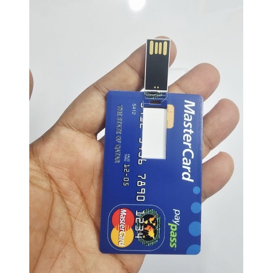 128GB Slim Credit Card Shape Flash Drive