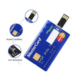 128GB Slim Credit Card Shape Flash Drive