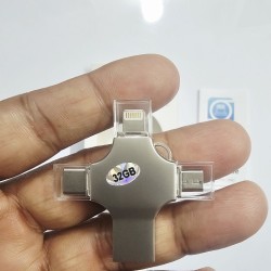 4 In 1 Flash Drive 32GB Metal Body