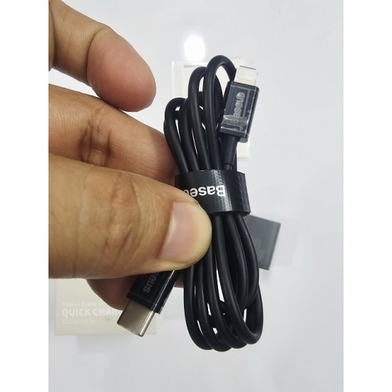 Baseus Super Si Quick Charger 20W Adapter With ip Cable