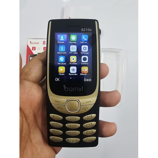 Bontel 8210S Phone Dual Sim 3000mAh With Cover