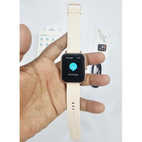 Colmi P81 Bluetooth Calling Smartwatch Gold