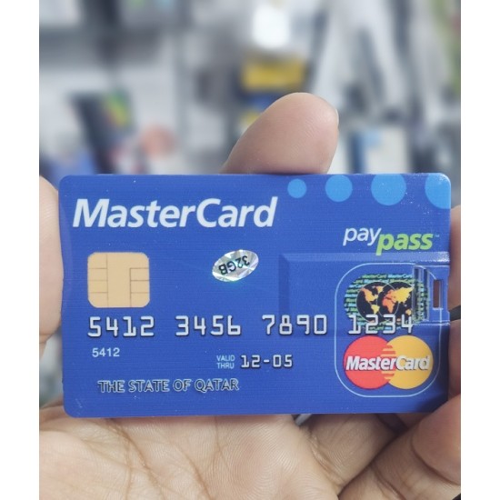 Credit Card Shape 32GB USB Flash Drive Pendrive