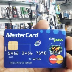 Credit Card Shape Slim 64GB USB Flash Drive