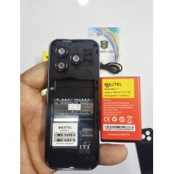 Maxtel Max-11 Mini Card Phone Black