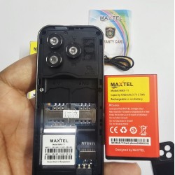 Maxtel Max-11 Mini Card Phone Black