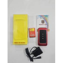 Maxtel Max14 Folding Phone Red
