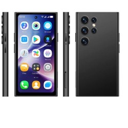 ONEMATH S26 Pro 4G Mini Android Phone 4GB RAM 64GB ROM- Black