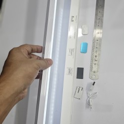 20 inch 50CM LED Motion Sensor White Light Rechargeable