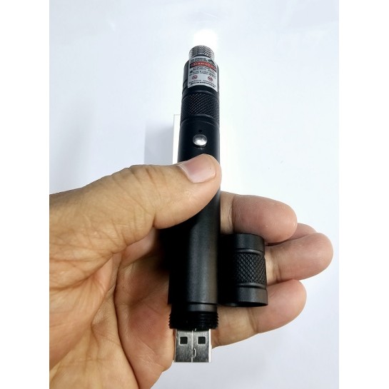 AR411 Direct Usb Charge Green Laser Pointer Rechargeable