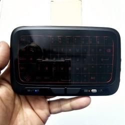 H18 Plus Mini Wireless Keyboard Touchpad Backlit Rechargeable