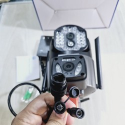 A28 V380 4G Sim Dual Lens ip Cameras Wireless Outdoor Night Vision Waterproof