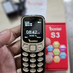 Bontel S3 Mini Mobile Phone Black Dual Sim