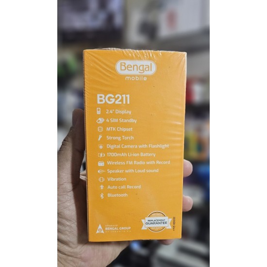 Bengal BG211 Phone Four Sim With Warranty