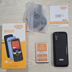 Bengal BG211 Phone Four Sim With Warranty - Dark Blue