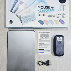 AR231 Bluetooth Keyboard And Bluetooth Mouse Combo Black