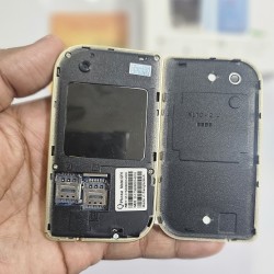 Qphone QP6 Mini Button Phone Magic Voice Gold