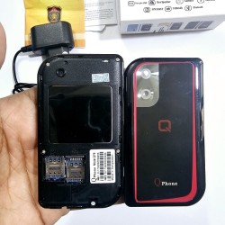 Qphone QP6 Mini Feature Phone Magic Voice Black