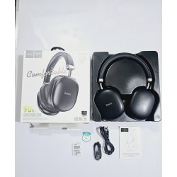 Hoco W35 Max Wireless Bluetooth Headphone 90 Hour Battery Black