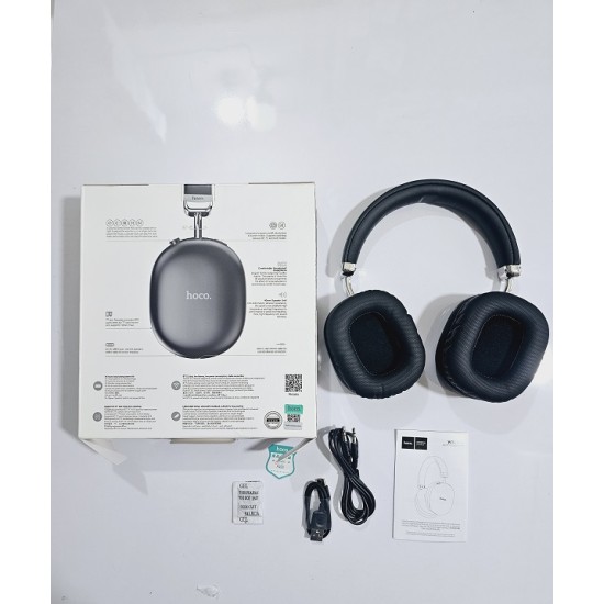Hoco W35 Max Wireless Bluetooth Headphone 90 Hour Battery Black