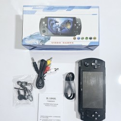 X6 Game Player Kids Game Console 10000 Games TV Output Black